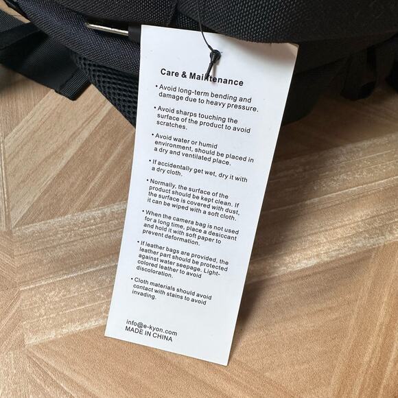 Prowell DC21948 DSLR Camera Gadget Photography Backpack Canvas Black Unisex OS - Picture 8 of 11